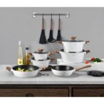 Σετ μαγειρικών 15 τεμαχίων με μαρμάρινη επίστρωση ZILNER ZL-8515