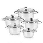 Σετ κατσαρολών Rosberg R51210O10