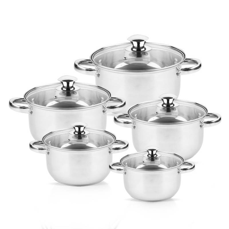 Σετ κατσαρολών Rosberg R51210O10