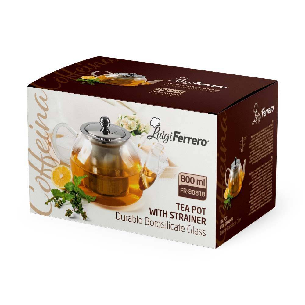 Τσαγιέρα με φίλτρο Luigi Ferrero Coffeina FR-8081B Τσαγιέρα με φίλτρο Luigi Ferrero Coffeina FR-8081B