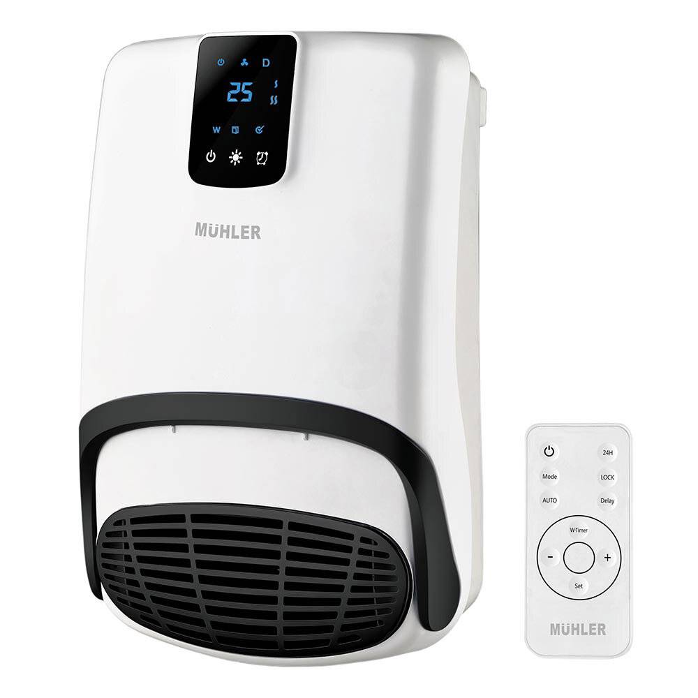Θερμάστρα με ανεμιστήρα μπάνιου Muhler MBH-2007D