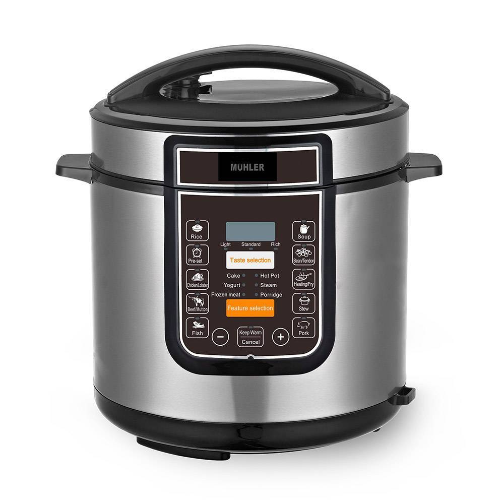 Ηλεκτρικός πολυμάγειρας χαμηλής πίεσης Muhler MLC-6050P