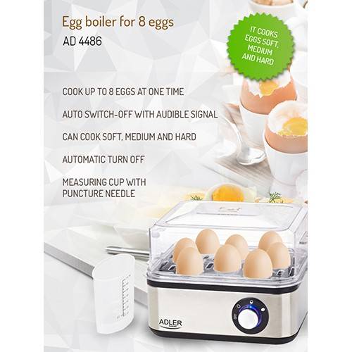 Βραστήρας αυγών Adler AD 4486 Βραστήρας αυγών Adler AD 4486