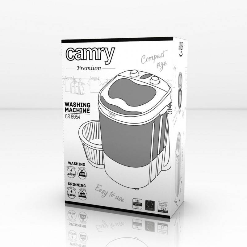 Ημιαυτόματο πλυντήριο με στυπτήρα Adler AD 8055 Ημιαυτόματο πλυντήριο με στυπτήρα Adler AD 8055