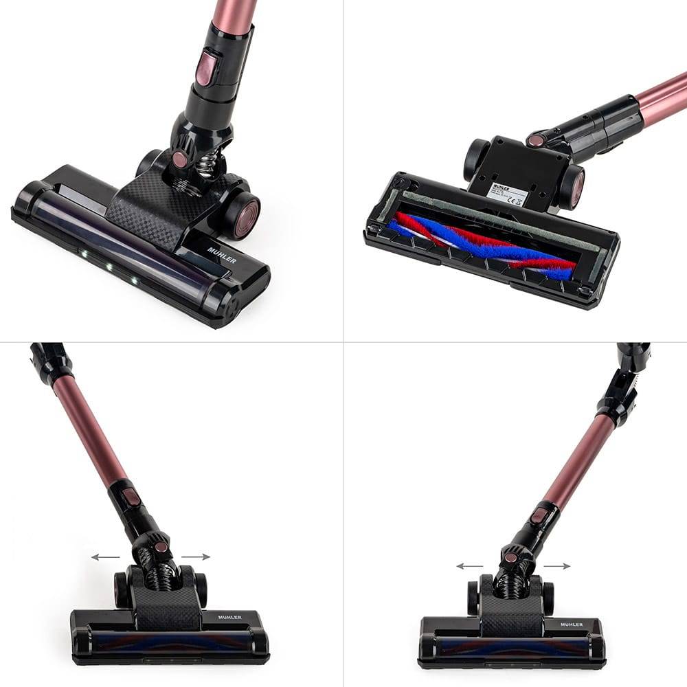 Ασύρματη ηλεκτρική σκούπα Muhler MCC-155 Ασύρματη ηλεκτρική σκούπα Muhler MCC-155