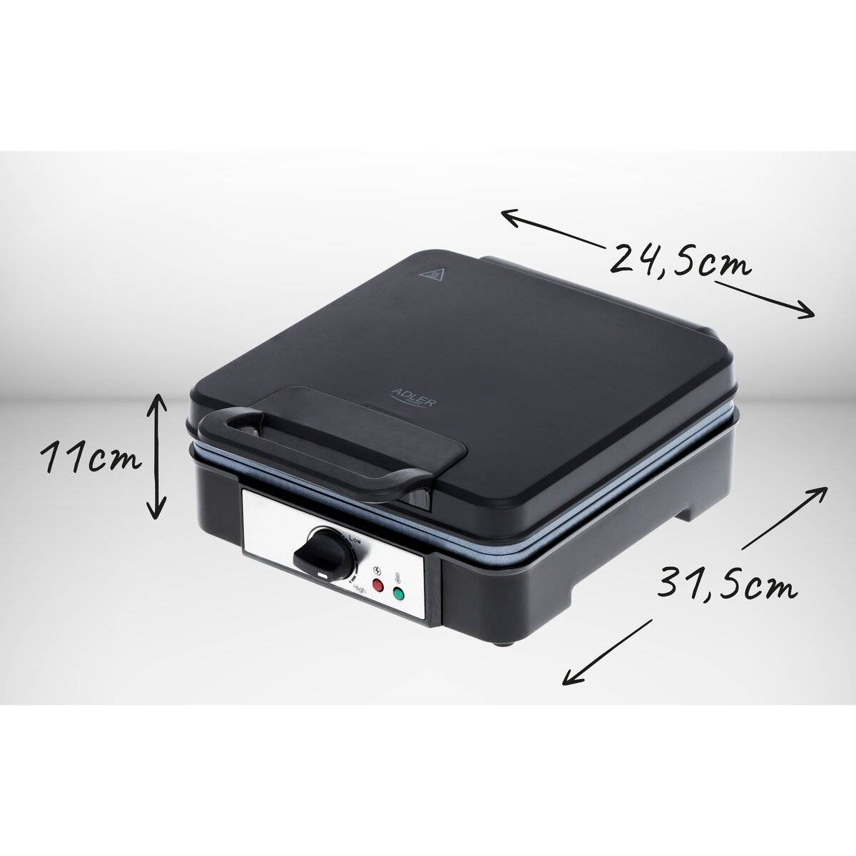 Γκοφριέρα για 4 βάφλες Adler AD 3049 Γκοφριέρα για 4 βάφλες Adler AD 3049