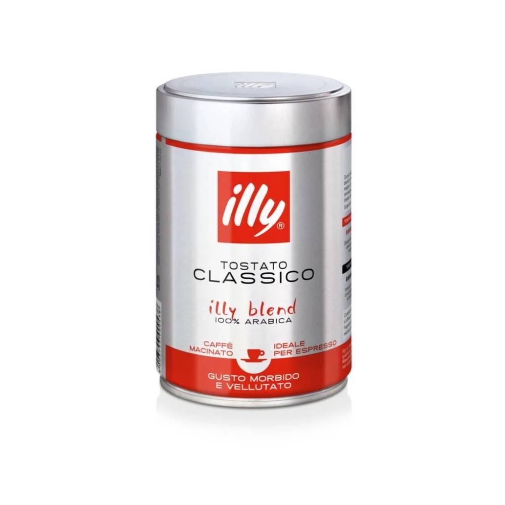 Αλεσμένος καφές Illy Tostato Classico – κλασική απαλότητα και αρωματική ισορροπία
