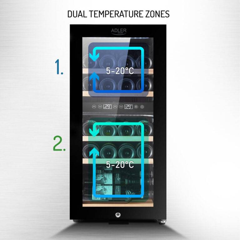 Ψυγείο Κρασιών Adler AD 8080 Ψυγείο Κρασιών Adler AD 8080