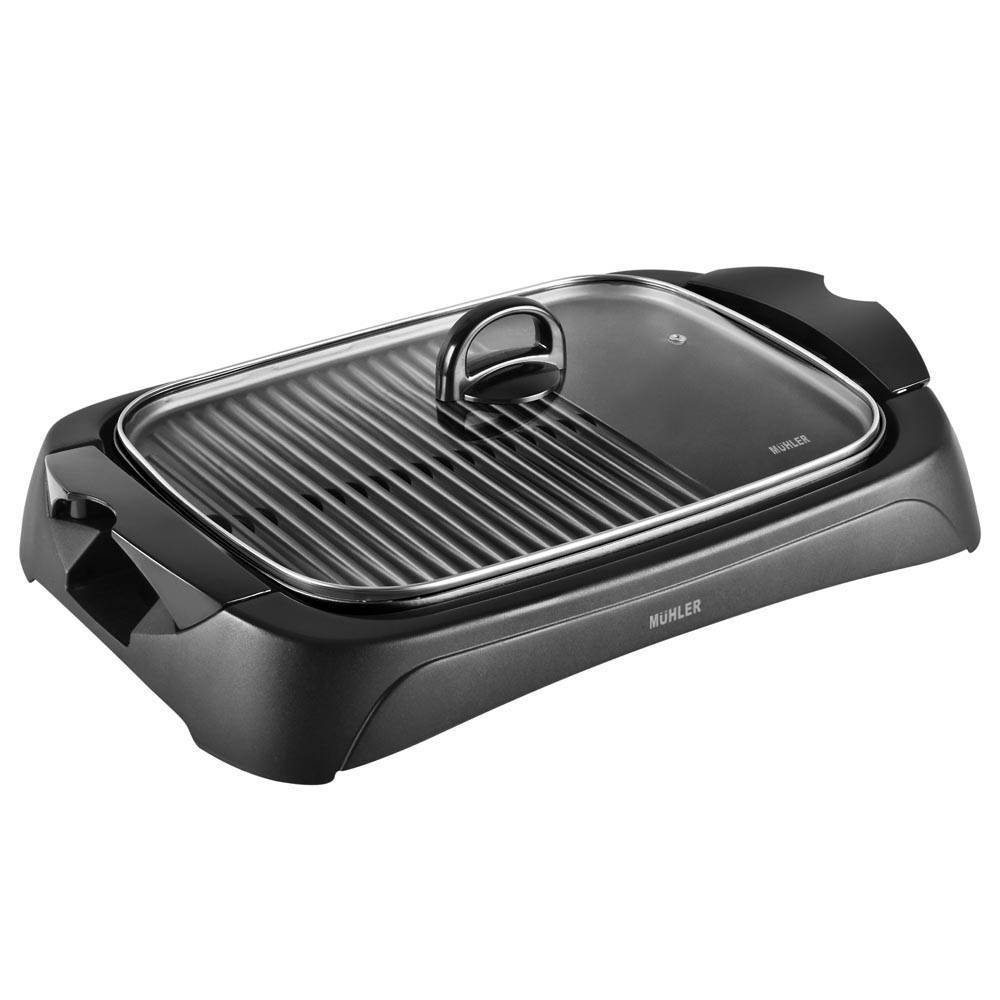 Ηλεκτρική ψησταριά με καπάκι MUHLER MG-4030M Ηλεκτρική ψησταριά με καπάκι MUHLER MG-4030M