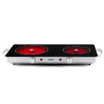 Διπλή κεραμική εστία Muhler MHP-2022IS