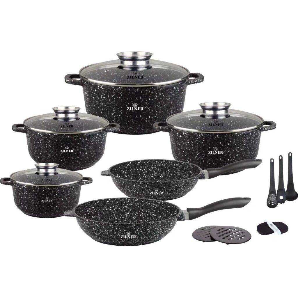 Σετ μαγειρικών 17 τεμαχίων Zilner ZL-8535