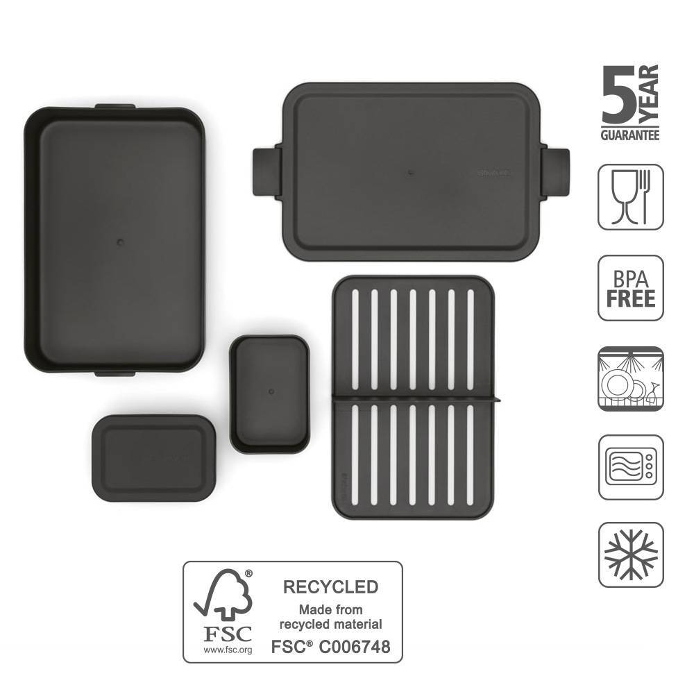 Κουτί φαγητού Brabantia Make&Take 2L Κουτί φαγητού Brabantia Make&Take 2L