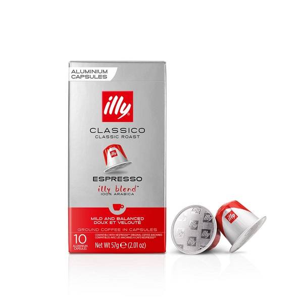 Κάψουλες καφέ Nespresso Illy Classico