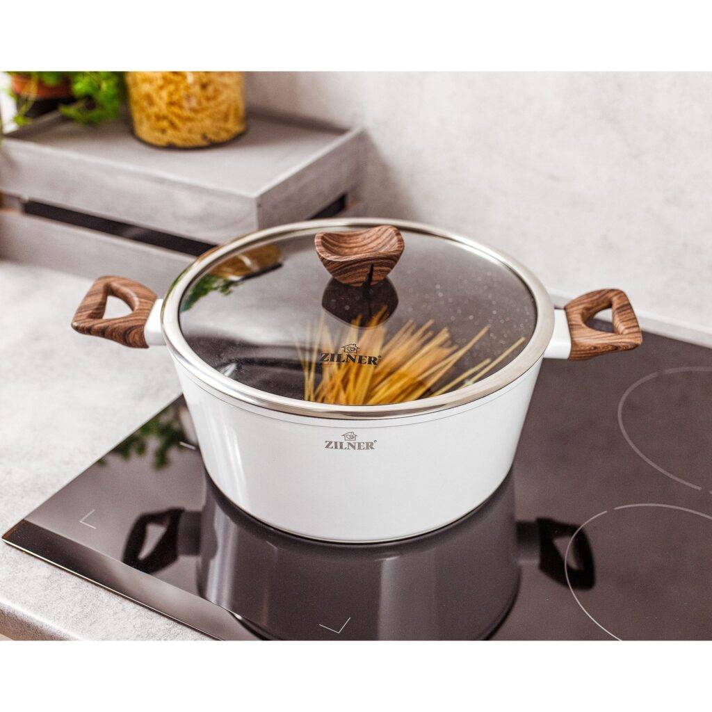 Σετ μαγειρικών 15 τεμαχίων με μαρμάρινη επίστρωση ZILNER ZL-8515 Σετ μαγειρικών 15 τεμαχίων με μαρμάρινη επίστρωση ZILNER ZL-8515