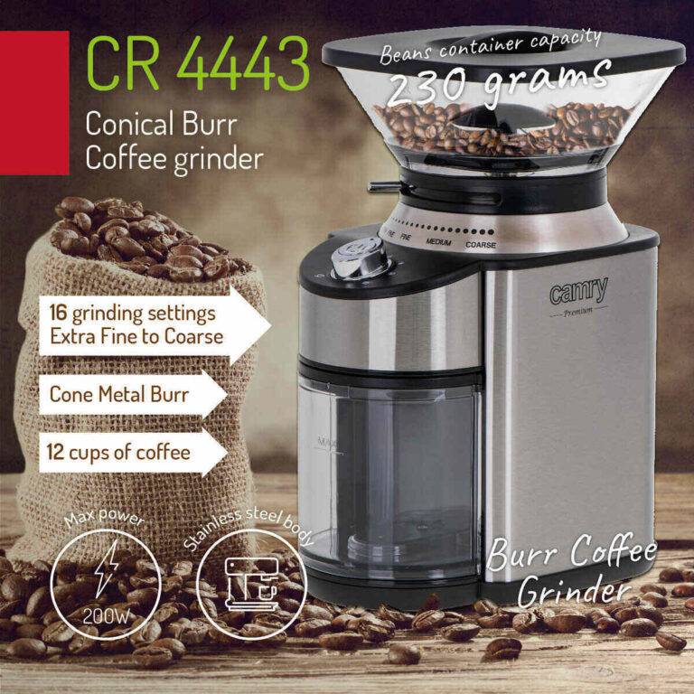 Μύλος καφέ Camry CR 4443 Burr Μύλος καφέ Camry CR 4443 Burr
