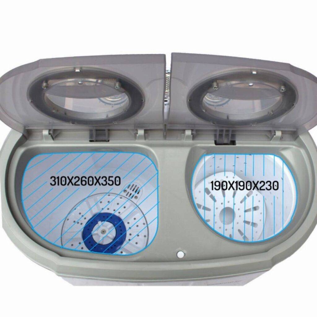 Ημιαυτόματο πλυντήριο Camry CR 8052 Ημιαυτόματο πλυντήριο Camry CR 8052