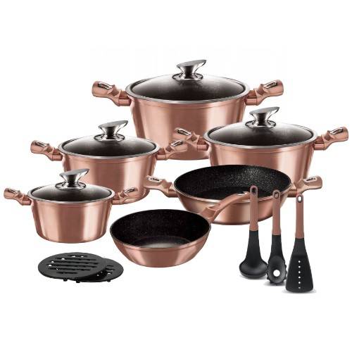 Σετ μαγειρικών 15 τεμαχίων ZILNER ZL-8517