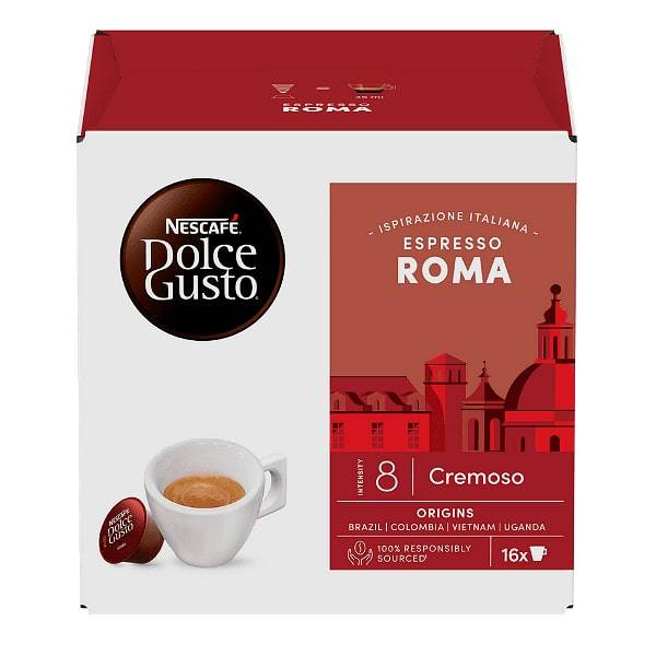 Κάψουλες καφέ NESCAFÉ Dolce Gusto Espresso Roma Cremoso
