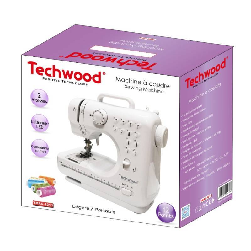 Ραπτομηχανή Techwood TMAC-1211 Ραπτομηχανή Techwood TMAC-1211