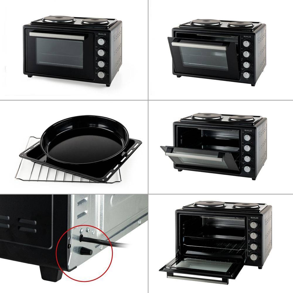 Μικρή κουζίνα Muhler MC-3522 Μικρή κουζίνα Muhler MC-3522