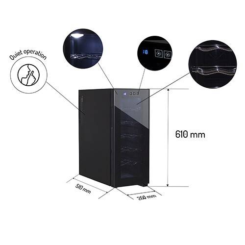 Ψυγείο κρασιού Adler AD-8083 — 33 L Ψυγείο κρασιού Adler AD-8083 — 33 L