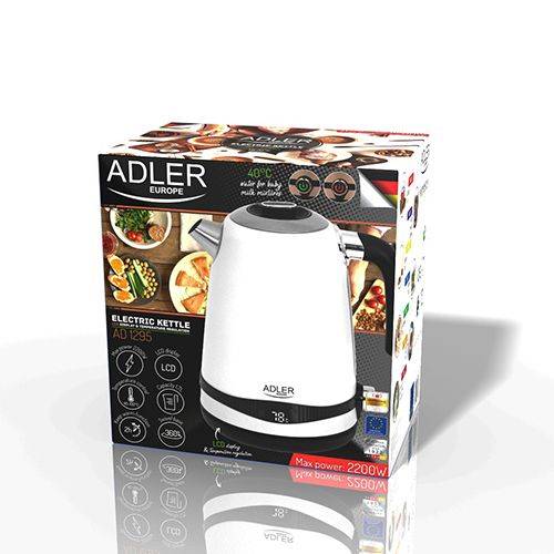Ηλεκτρικός βραστήρας Adler AD-1295w Ηλεκτρικός βραστήρας Adler AD-1295w