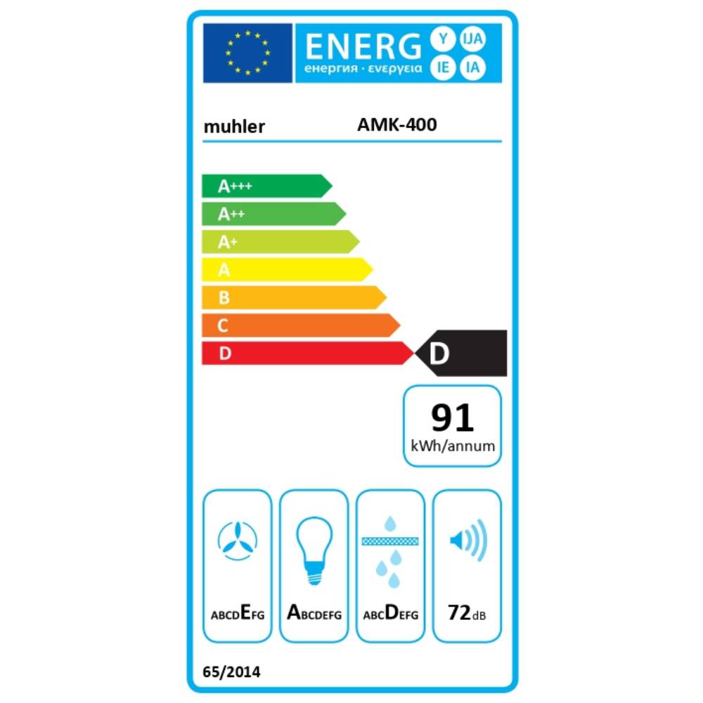 Απορροφητήρας Muhler AMK-400 Απορροφητήρας Muhler AMK-400