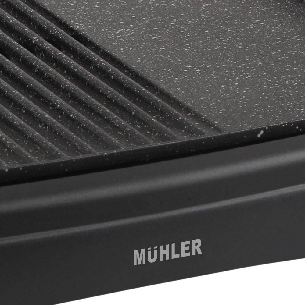 Ηλεκτρική ψησταριά με καπάκι MUHLER MG-4030M Ηλεκτρική ψησταριά με καπάκι MUHLER MG-4030M