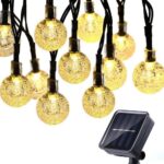 Διακοσμητικά ηλιακά λαμπάκια σε σχήμα μπαλών Rila Crafts R-20