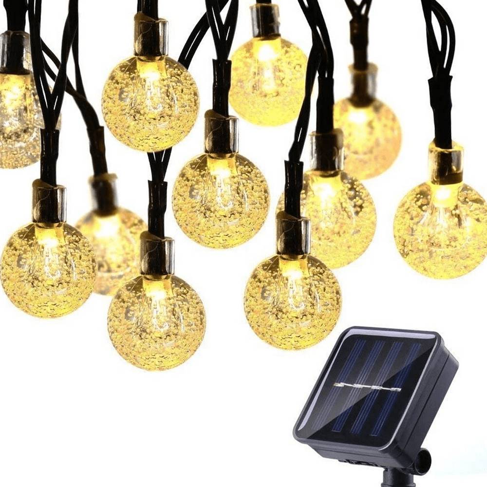 Διακοσμητικά ηλιακά λαμπάκια σε σχήμα μπαλών Rila Crafts R-20