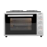 Κουζίνα με περιστρεφόμενο σουβλί και 2 εστίες Elit OPTIDUO 35WH