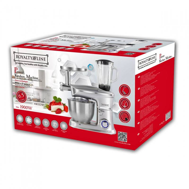 Κουζινομηχανή 3 σε 1 Royalty Line RL-PKM1900.7BG Κουζινομηχανή 3 σε 1 Royalty Line RL-PKM1900.7BG
