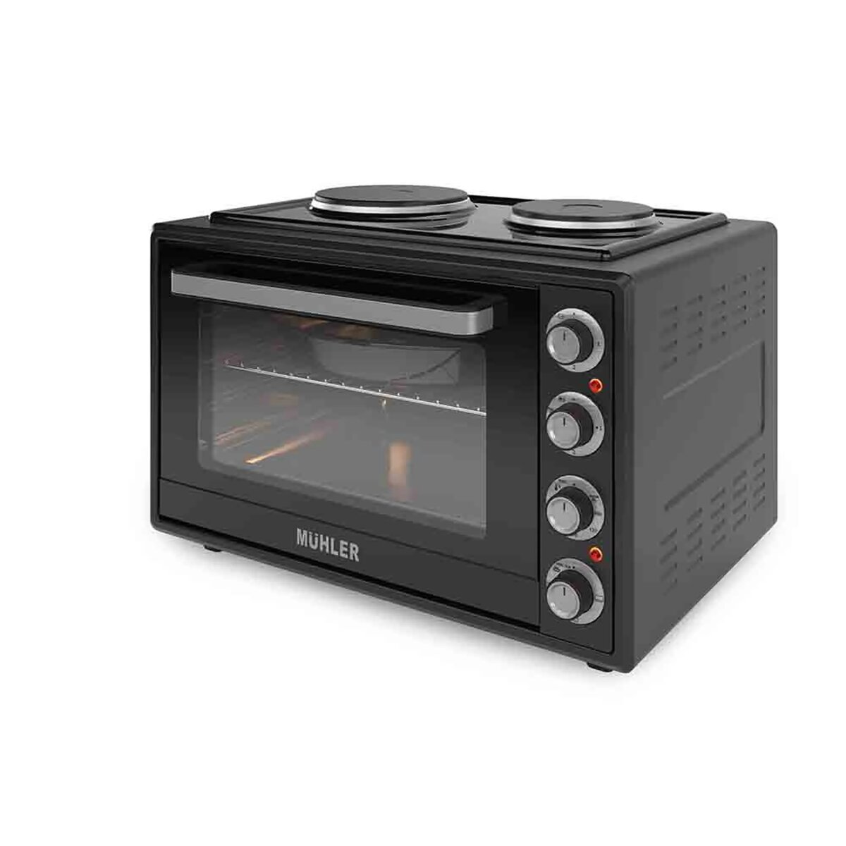 Μικρή ηλεκτρική κουζίνα Muhler MC-6022 Μικρή ηλεκτρική κουζίνα Muhler MC-6022