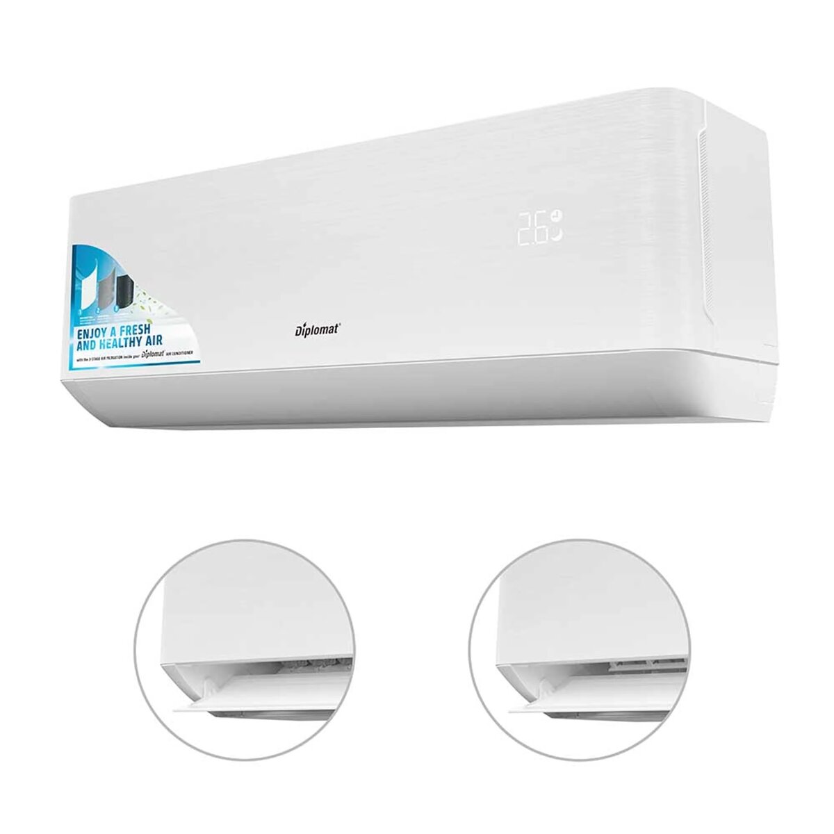 Κλιματιστικό inverter DIPLOMAT DAH-120SM Ultra Winter Κλιματιστικό inverter DIPLOMAT DAH-120SM Ultra Winter