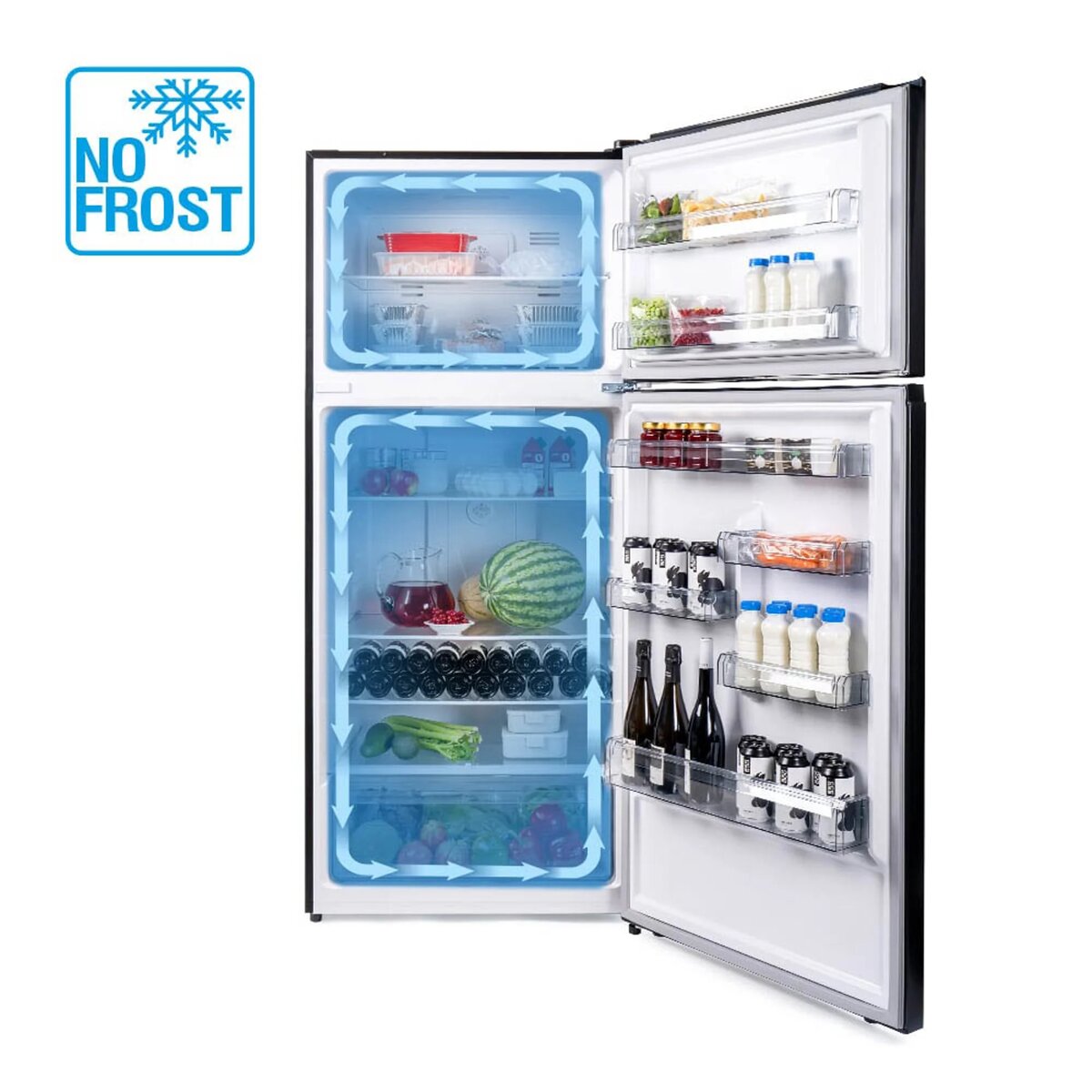 Ψυγείο με καταψύκτη Diplomat NFT185IE Ψυγείο με καταψύκτη Diplomat NFT185IE