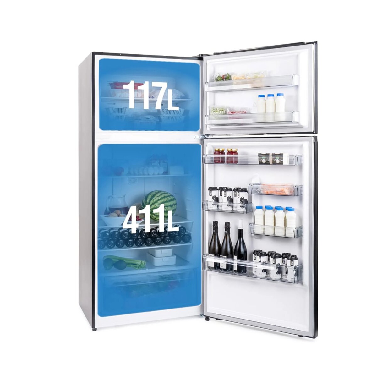 Ψυγείο με καταψύκτη Diplomat NFT185IE Ψυγείο με καταψύκτη Diplomat NFT185IE