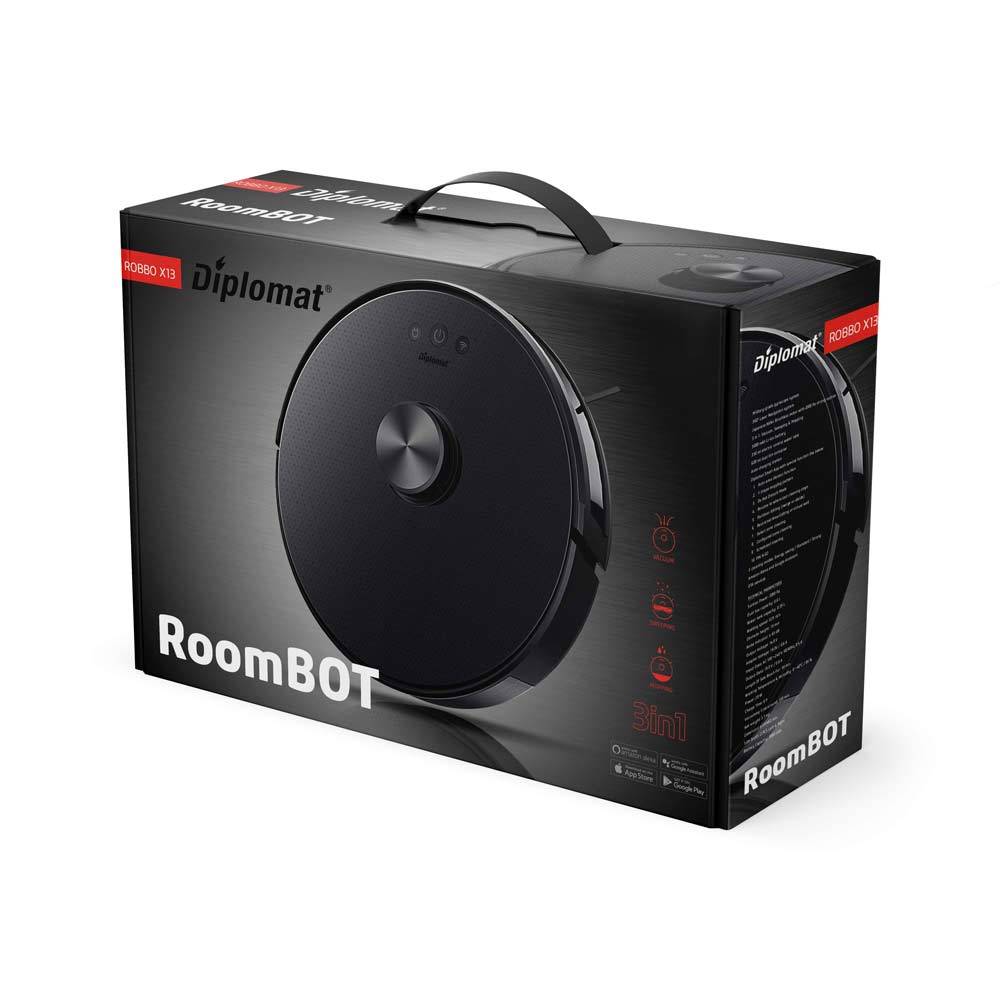 Ρομποτική σκούπα Diplomat Robbo X13