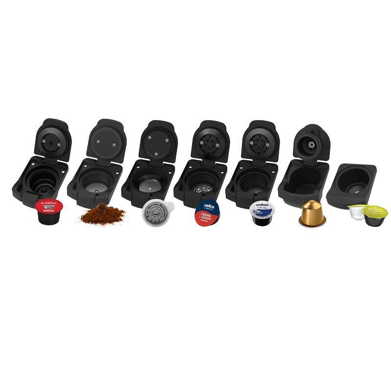 Μηχανή εσπρέσο για αλεσμένο καφέ και κάψουλες 7 σε 1 Crown CCM-1530B Μηχανή εσπρέσο για αλεσμένο καφέ και κάψουλες 7 σε 1 Crown CCM-1530B