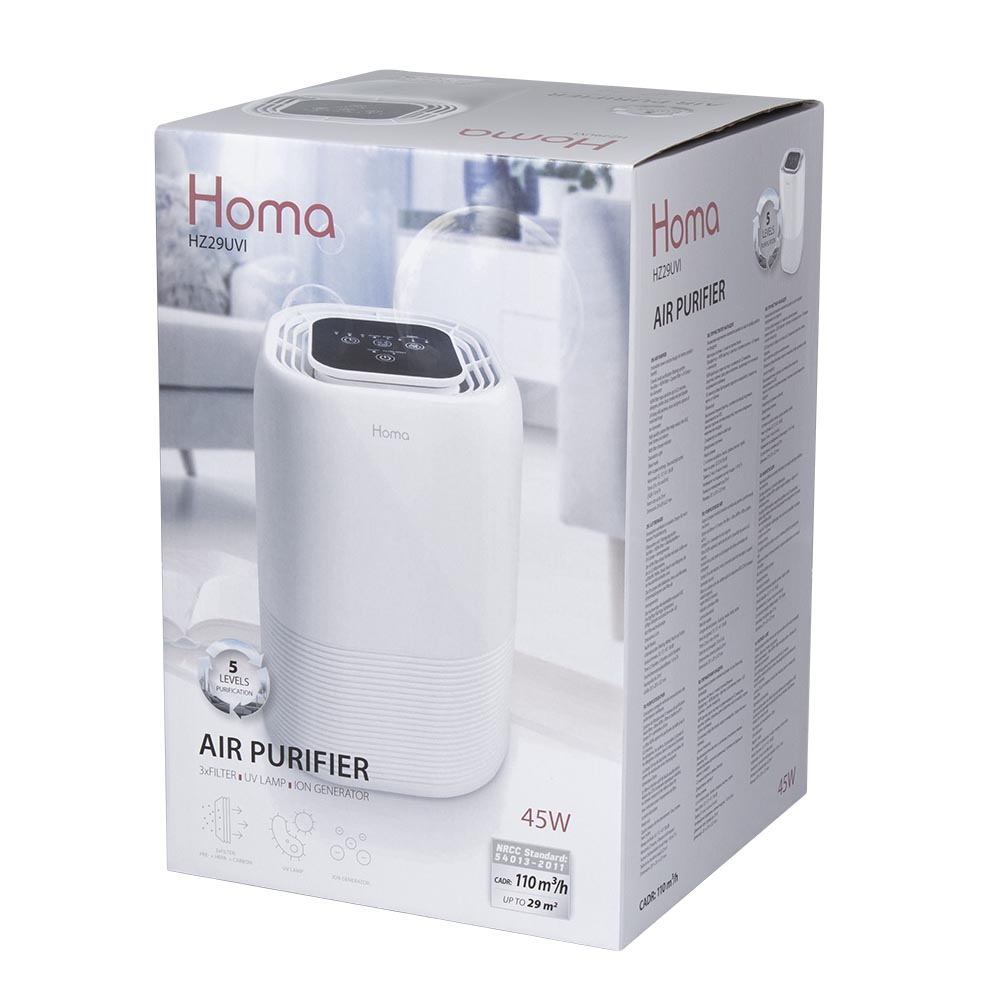 Καθαριστής αέρα HOMA HZ29UVI Καθαριστής αέρα HOMA HZ29UVI