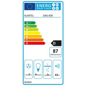Απορροφητήρας Kumtel DA6-830