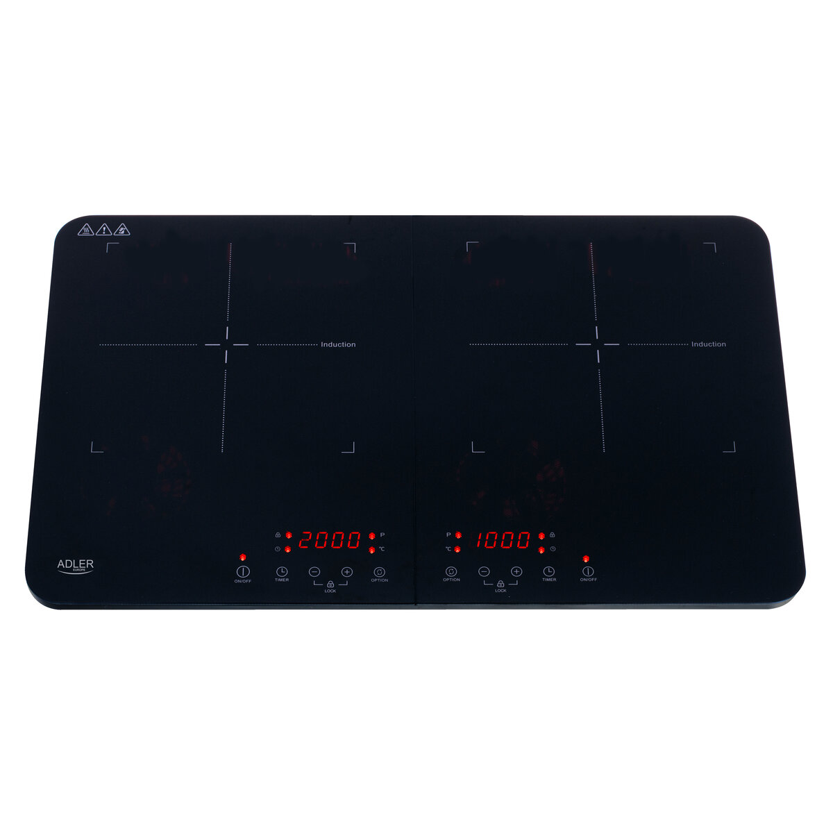 Διπλή επαγωγική εστία Adler AD-6516 Διπλή επαγωγική εστία Adler AD-6516