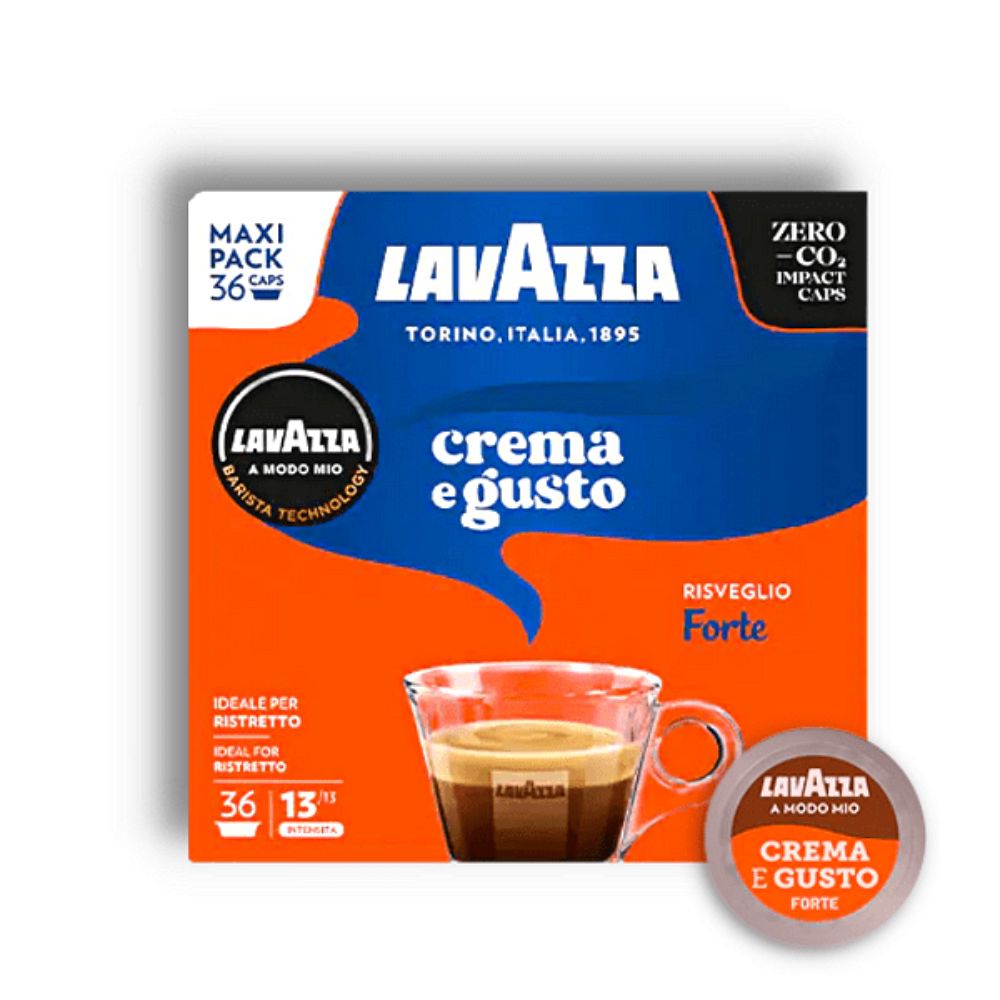 Κάψουλες καφέ Lavazza A Modo Mio Crema e Gusto Forte